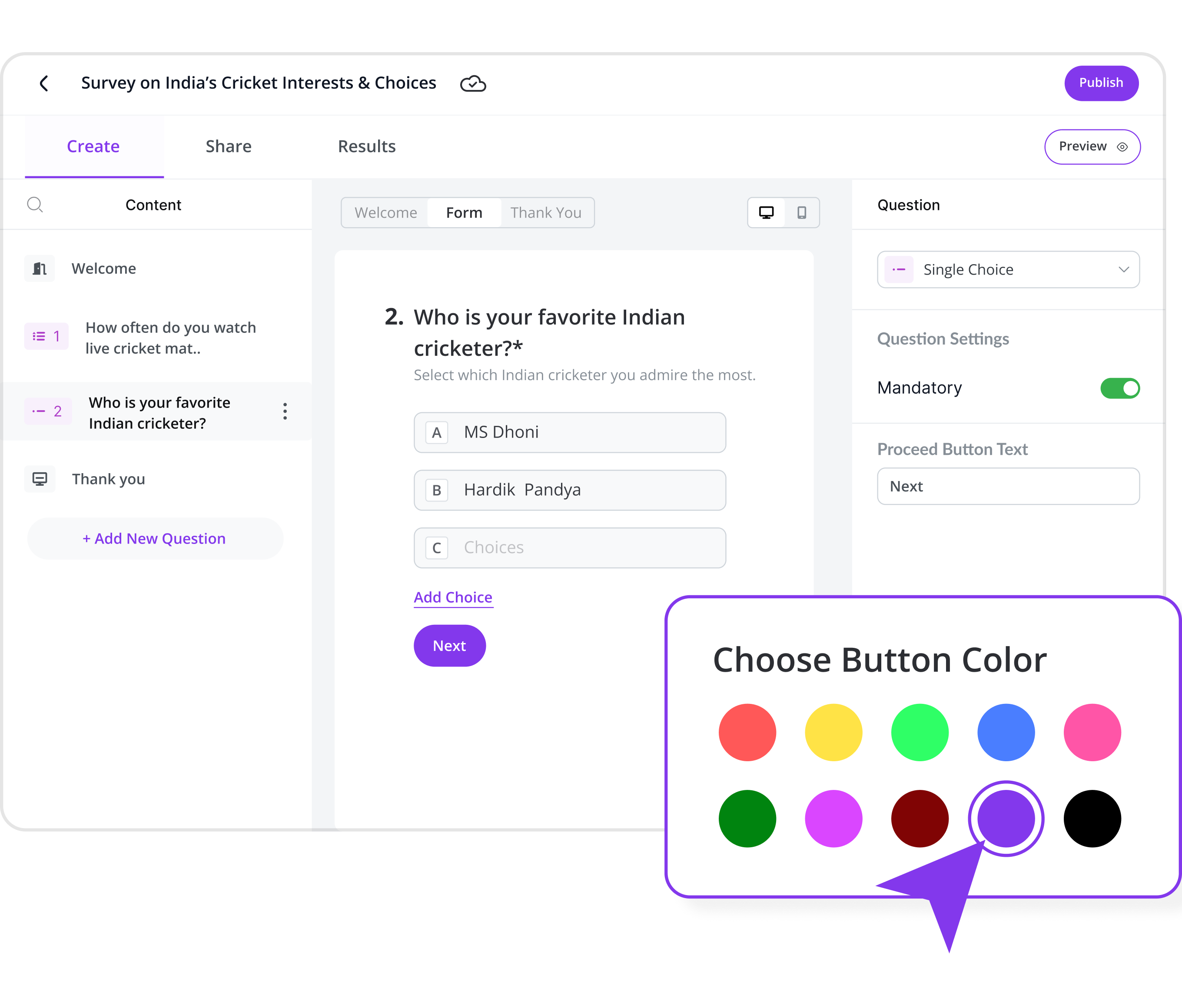 Customizable Templates
